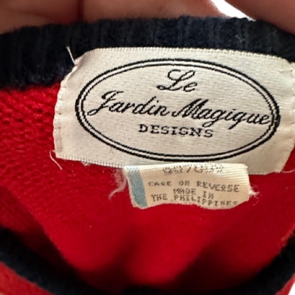 Vintage Le Jardin Magique Cardigan‎ Sweater - Picture 5 of 6